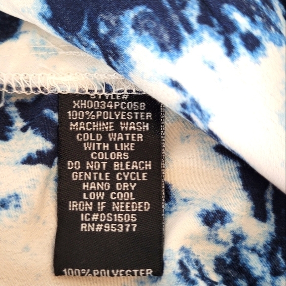 Sanctuary High Tide Tie-Dyed Paperbag Shorts - Size S - Picture 8 of 8